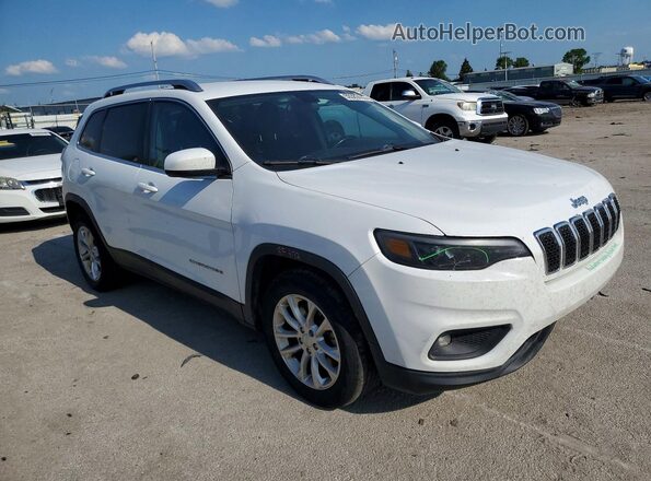 1C4PJLCB7KD222976 2019 JEEP CHEROKEE White Delantero derecho