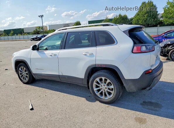 1C4PJLCB7KD222976 2019 JEEP CHEROKEE White Trasero izquierdo