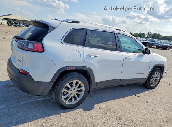 1C4PJLCB7KD222976 2019 JEEP CHEROKEE White Trasero derecho