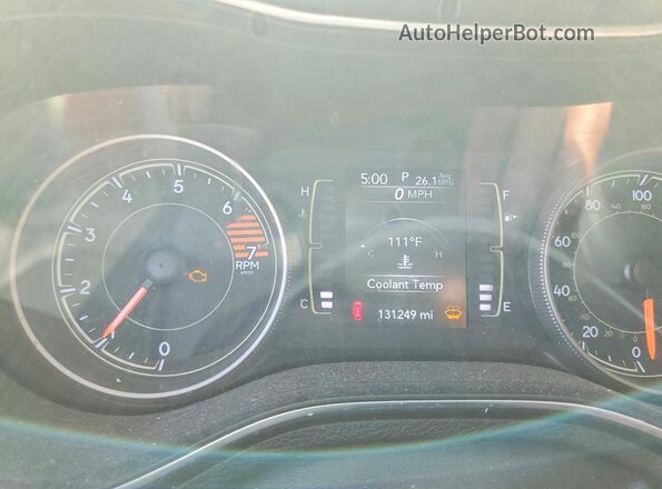 1C4PJLCB7KD222976 2019 JEEP CHEROKEE White Vista del cuadro de instrumentos