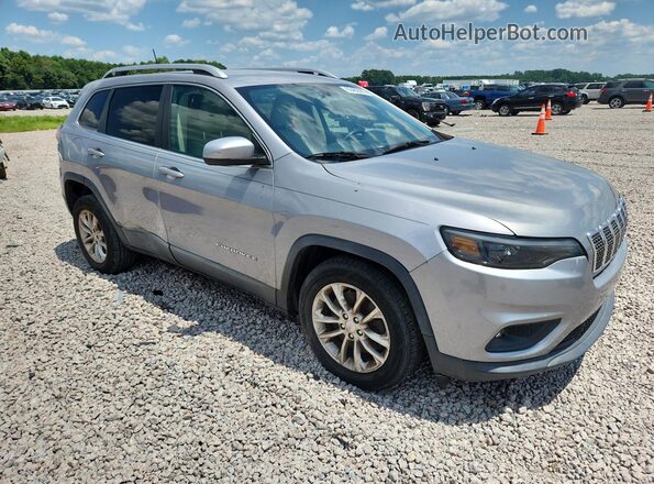 1C4PJLCB7KD241172 2019 JEEP CHEROKEE Silver Przód prawy