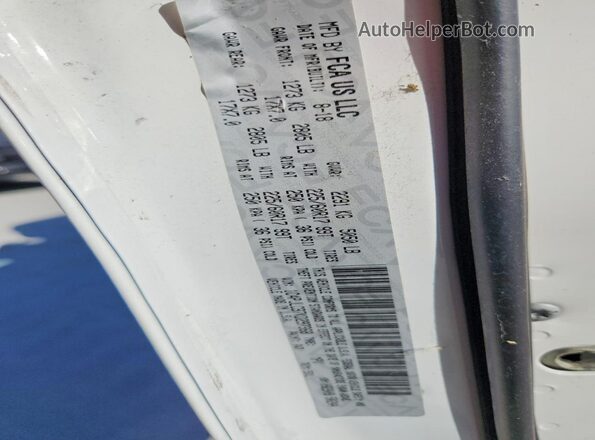 1C4PJLCB7KD297368 2019 JEEP CHEROKEE Белый Вид наклейки с VIN-кодом