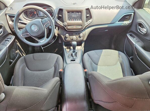 1C4PJLCB7KD331941 2019 JEEP CHEROKEE White Dashboard view