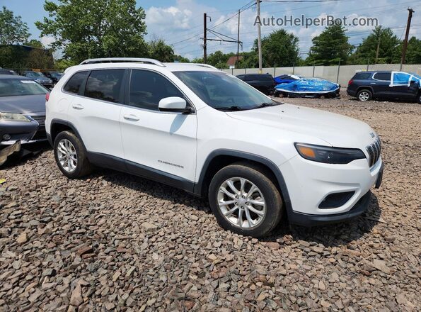 1C4PJLCB7KD331941 2019 JEEP CHEROKEE White Front right
