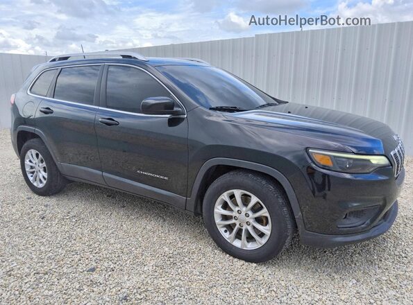 1C4PJLCB7KD358380 2019 JEEP CHEROKEE Black Przód prawy