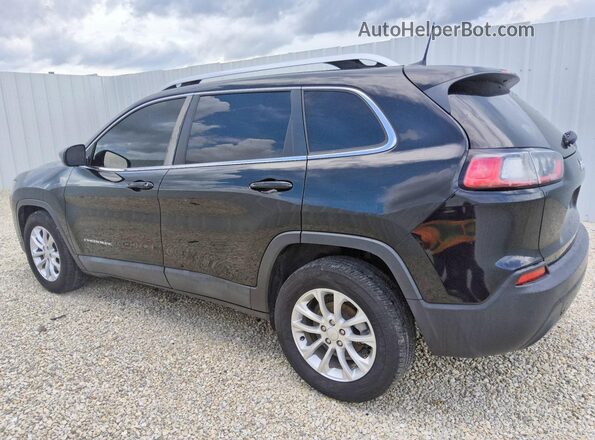 1C4PJLCB7KD358380 2019 JEEP CHEROKEE Black Tył lewy