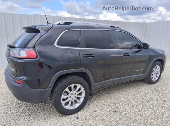 1C4PJLCB7KD358380 2019 JEEP CHEROKEE Black Tył prawy