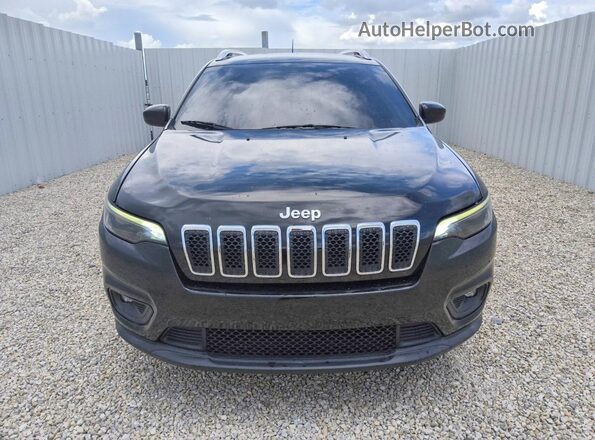 1C4PJLCB7KD358380 2019 JEEP CHEROKEE Black Widok z przodu