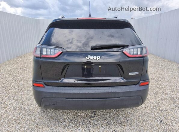 1C4PJLCB7KD358380 2019 JEEP CHEROKEE Black Widok z tyłu