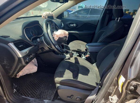 1C4PJLCB8GW149449 2016 JEEP CHEROKEE Charcoal Vista interior delantera