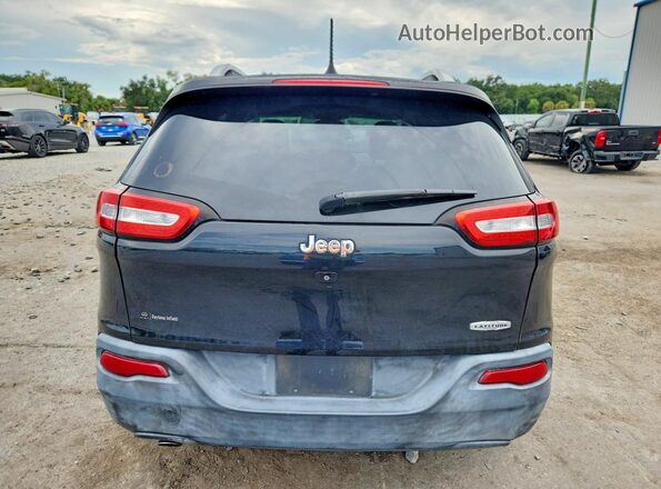1C4PJLCB8GW291400 2016 JEEP CHEROKEE Black Vista del compartimento del motor