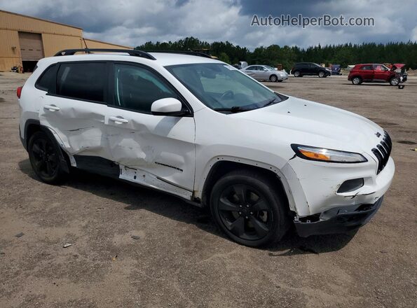 1C4PJLCB8JD577105 2018 JEEP CHEROKEE Белый Передняя правая четверть