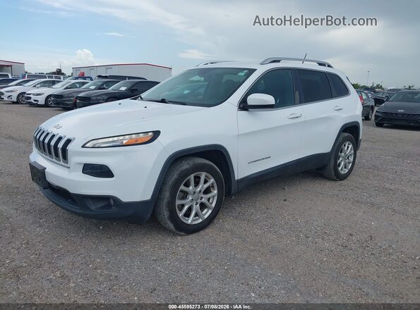 1C4PJLCB8JD583762 2018 JEEP CHEROKEE White Передня ліва чверть
