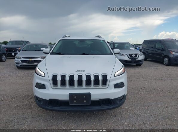 1C4PJLCB8JD583762 2018 JEEP CHEROKEE White Вид щитка приладів
