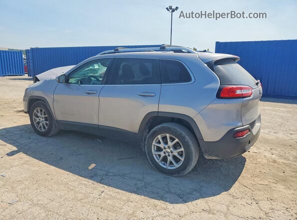 1C4PJLCB8JD605372 2018 JEEP CHEROKEE Silver Հետևի ձախ