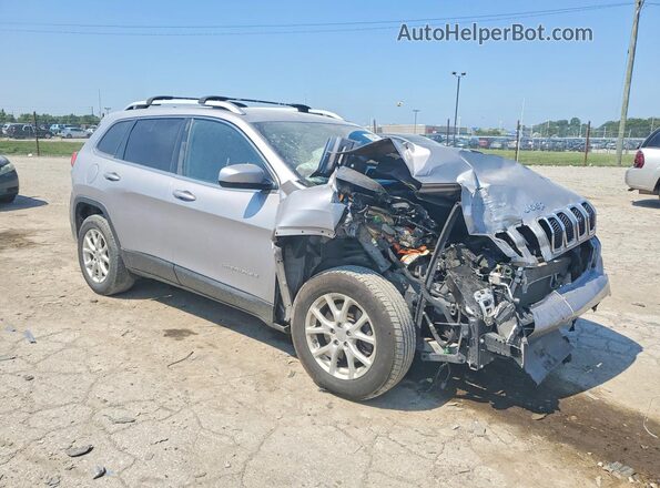 1C4PJLCB8JD605372 2018 JEEP CHEROKEE Silver Առջևի աջ