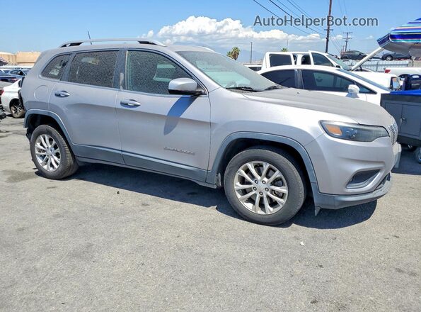 1C4PJLCB8KD284709 2019 JEEP CHEROKEE Серебряный Передняя правая четверть