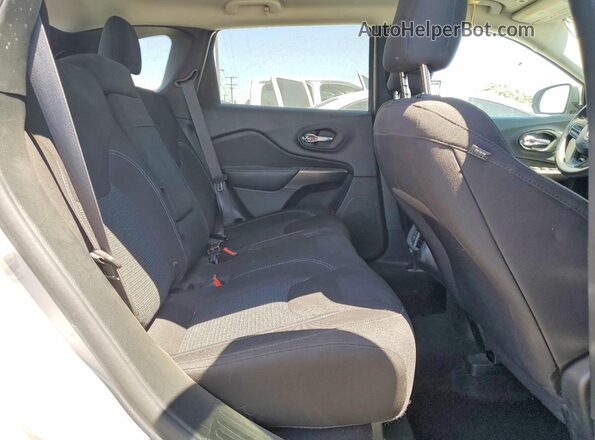 1C4PJLCB8KD284709 2019 JEEP CHEROKEE Серебряный Вид задней части салона