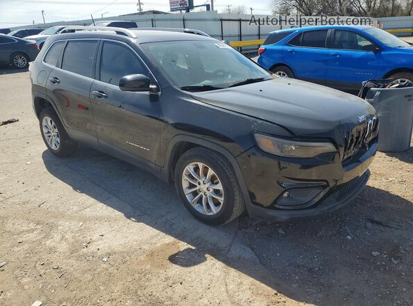 1C4PJLCB8KD348747 2019 JEEP CHEROKEE Черный Передняя правая четверть