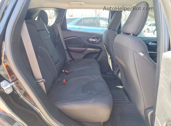 1C4PJLCB8KD348747 2019 JEEP CHEROKEE Черный Вид задних сидений