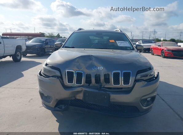 1C4PJLCB8KD357903 2019 JEEP CHEROKEE Brown Вид спереду