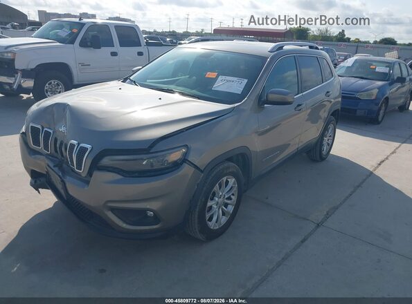 1C4PJLCB8KD357903 2019 JEEP CHEROKEE Brown Передня ліва чверть