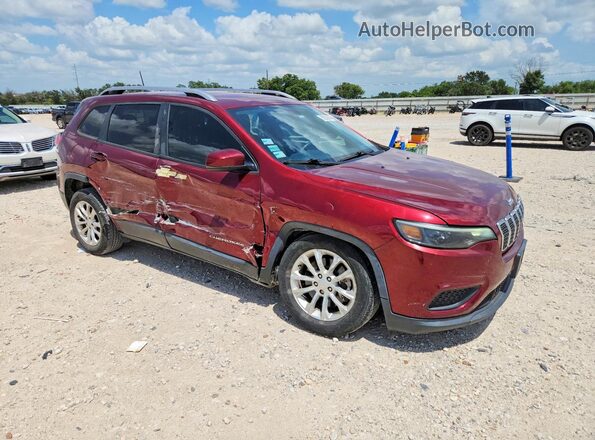 1C4PJLCB8LD581304 2020 JEEP CHEROKEE Burgundy Передня права чверть