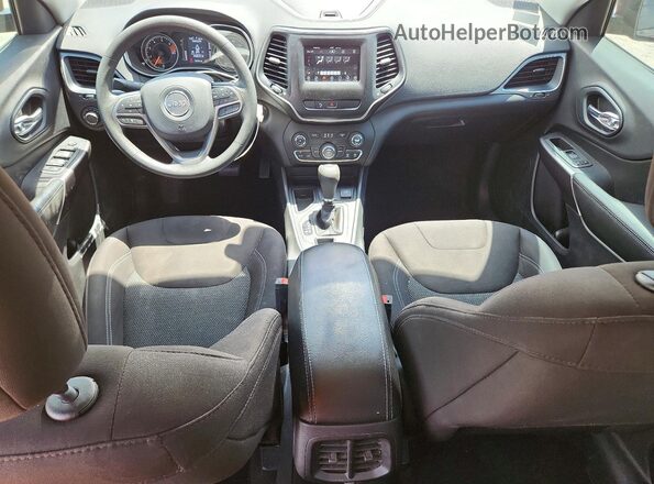 1C4PJLCB8LD581304 2020 JEEP CHEROKEE Burgundy Вид панелі приладів