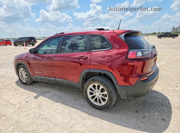 1C4PJLCB8LD581304 2020 JEEP CHEROKEE Burgundy Задня ліва чверть