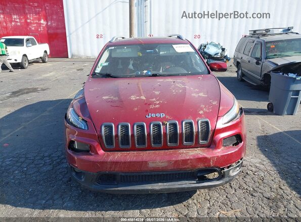 1C4PJLCB9GW195565 2016 JEEP CHEROKEE Burgundy Вид щитка приладів