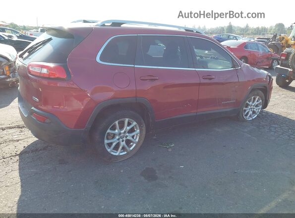 1C4PJLCB9GW195565 2016 JEEP CHEROKEE Burgundy Задня права чверть
