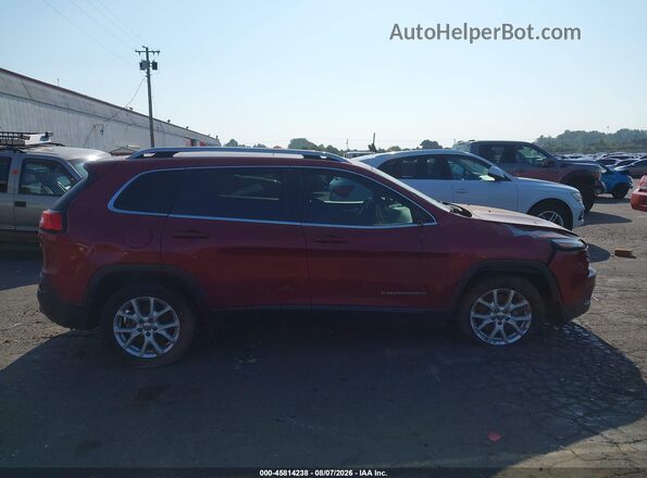 1C4PJLCB9GW195565 2016 JEEP CHEROKEE Burgundy Вид задньої частини салону