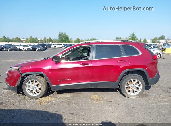 1C4PJLCB9GW195565 2016 JEEP CHEROKEE Burgundy Панорамний вид салону 360°