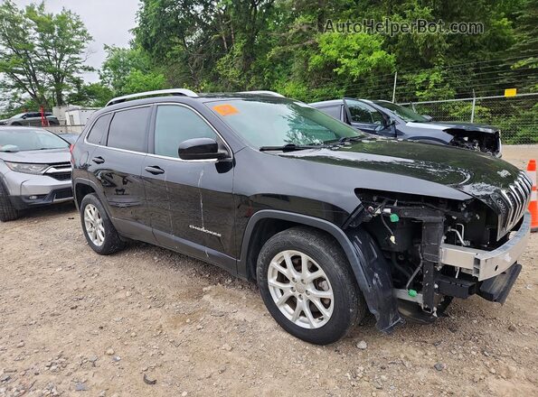 1C4PJLCB9HD221627 2017 JEEP CHEROKEE Black Przód prawy