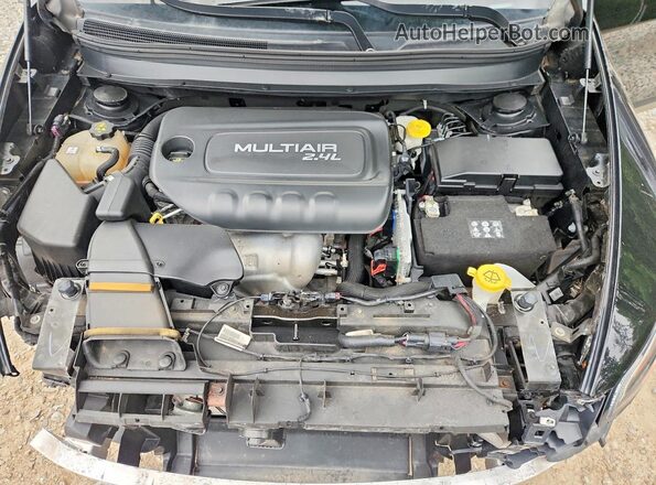 1C4PJLCB9HD221627 2017 JEEP CHEROKEE Black Widok komory silnika