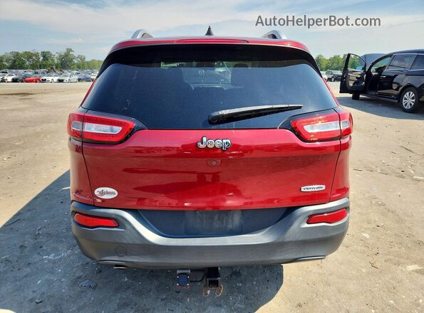 1C4PJLCB9HW623359 2017 JEEP CHEROKEE Burgundy Widok z tyłu