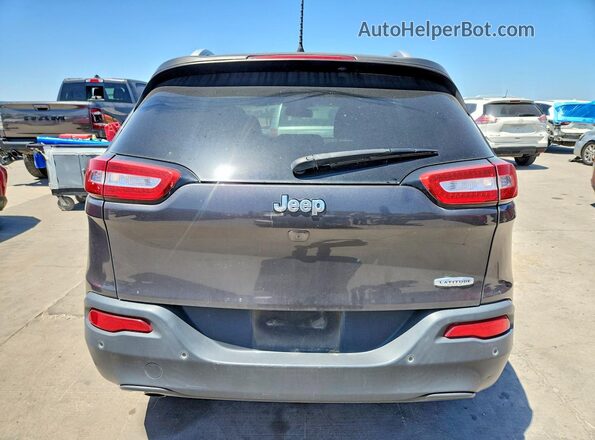 1C4PJLCB9HW653042 2017 JEEP CHEROKEE Gray წინა სალონის ხედი