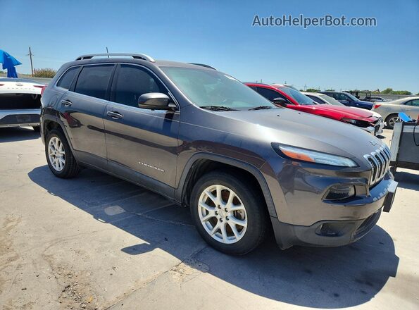 1C4PJLCB9HW653042 2017 JEEP CHEROKEE Gray წინა ხედი