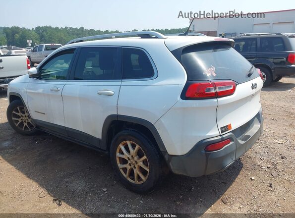 1C4PJLCB9JD510559 2018 JEEP CHEROKEE Белый Задняя левая четверть