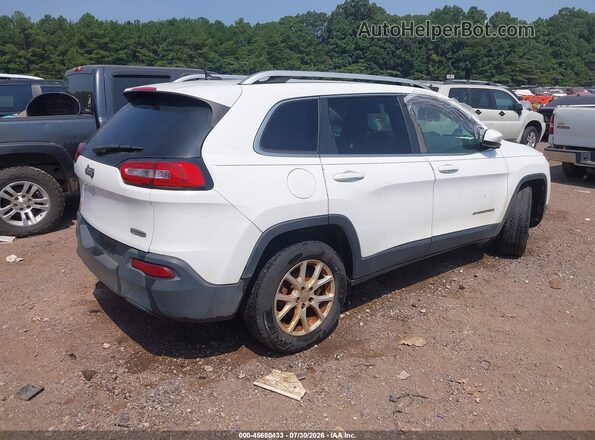 1C4PJLCB9JD510559 2018 JEEP CHEROKEE Белый Задняя правая четверть
