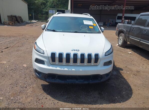 1C4PJLCB9JD510559 2018 JEEP CHEROKEE Белый Вид спереди