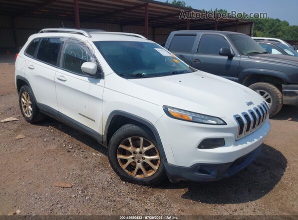 1C4PJLCB9JD510559 2018 JEEP CHEROKEE Белый Передняя левая четверть