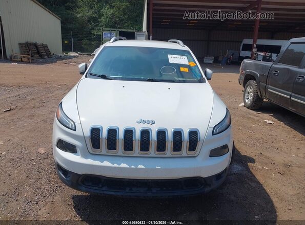 1C4PJLCB9JD510559 2018 JEEP CHEROKEE Белый Вид щитка приборов