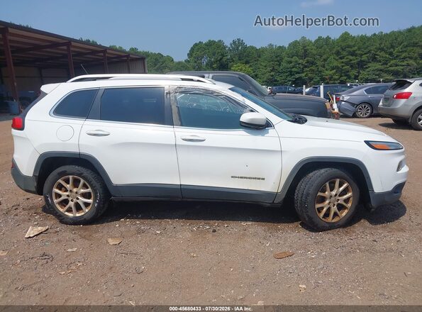 1C4PJLCB9JD510559 2018 JEEP CHEROKEE Белый Вид задней части салона