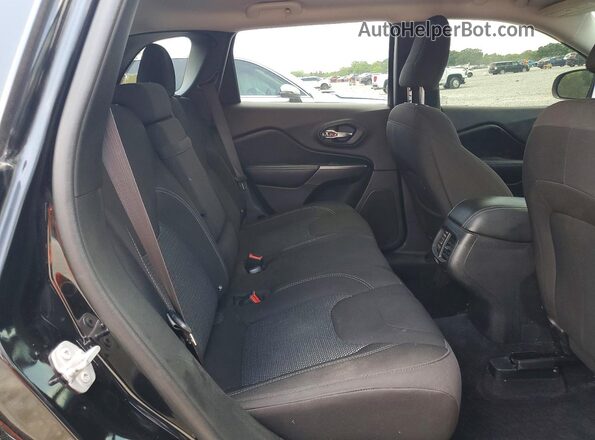 1C4PJLCB9KD129733 2019 JEEP CHEROKEE Черный Вид задней части салона