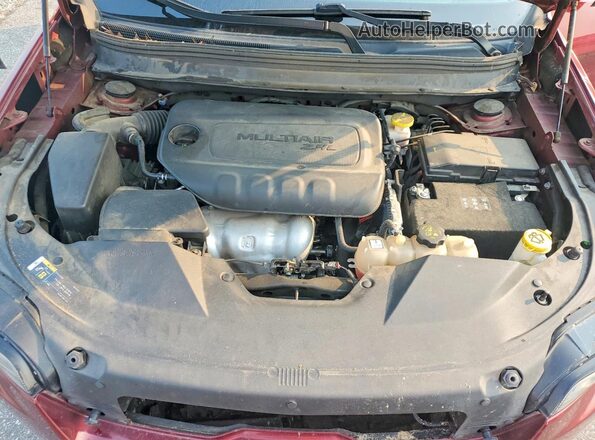 1C4PJLCB9KD377058 2019 JEEP CHEROKEE Бордовый Вид подкапотного пространства