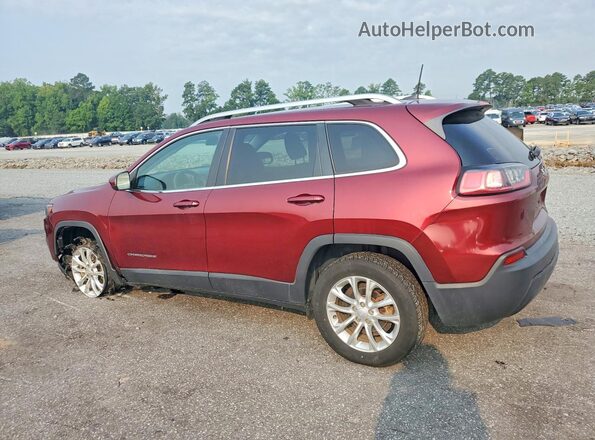 1C4PJLCB9KD377058 2019 JEEP CHEROKEE Бордовый Задняя левая четверть