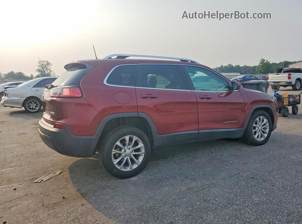 1C4PJLCB9KD377058 2019 JEEP CHEROKEE Бордовый Задняя правая четверть