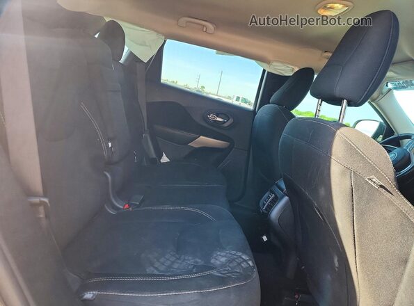 1C4PJLCBXHD233530 2017 JEEP CHEROKEE Gray Սալոնի հետևի տեսք
