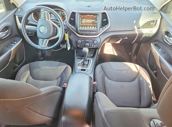 1C4PJLCBXHD233530 2017 JEEP CHEROKEE Gray Առջևի վահանակի տեսք